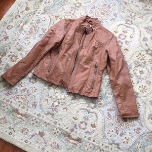 Leather jacket small